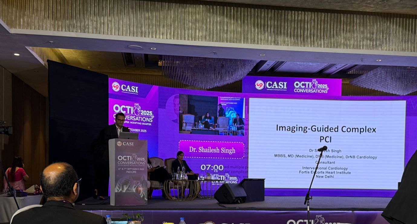 Dr. Shailesh Singh at OCTI 2025