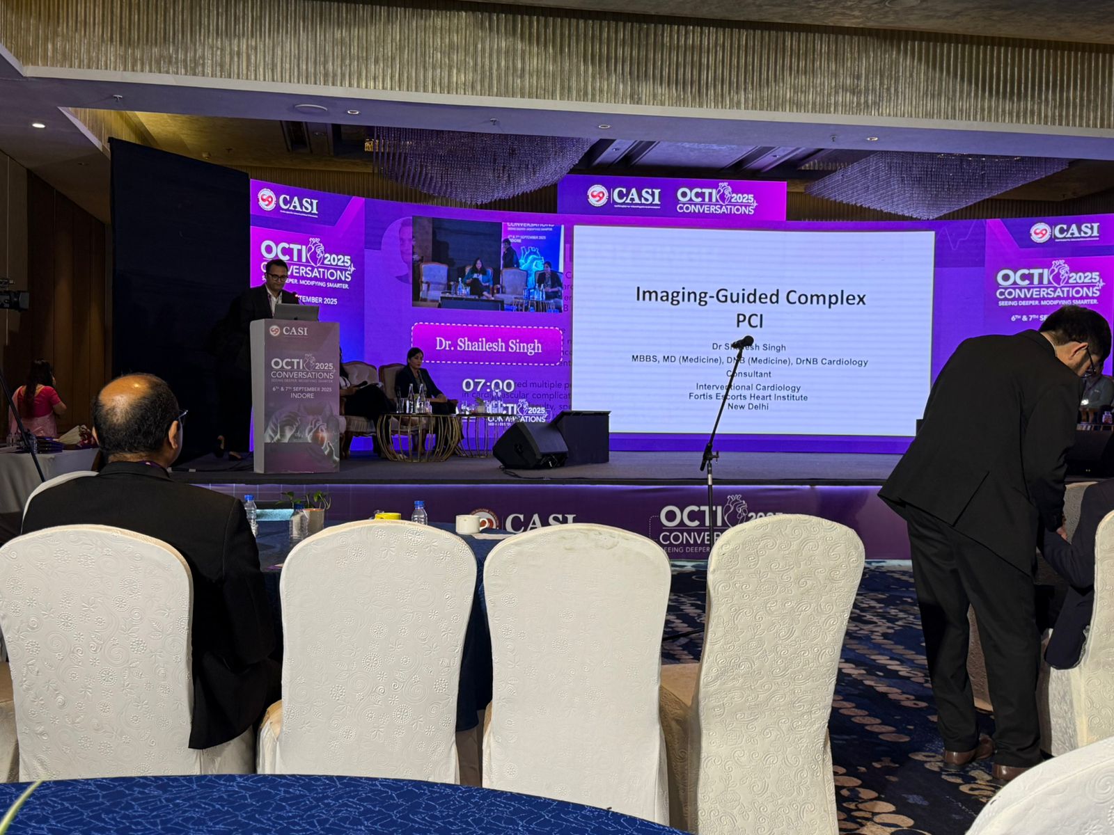 OCTI 2025 conference audience view