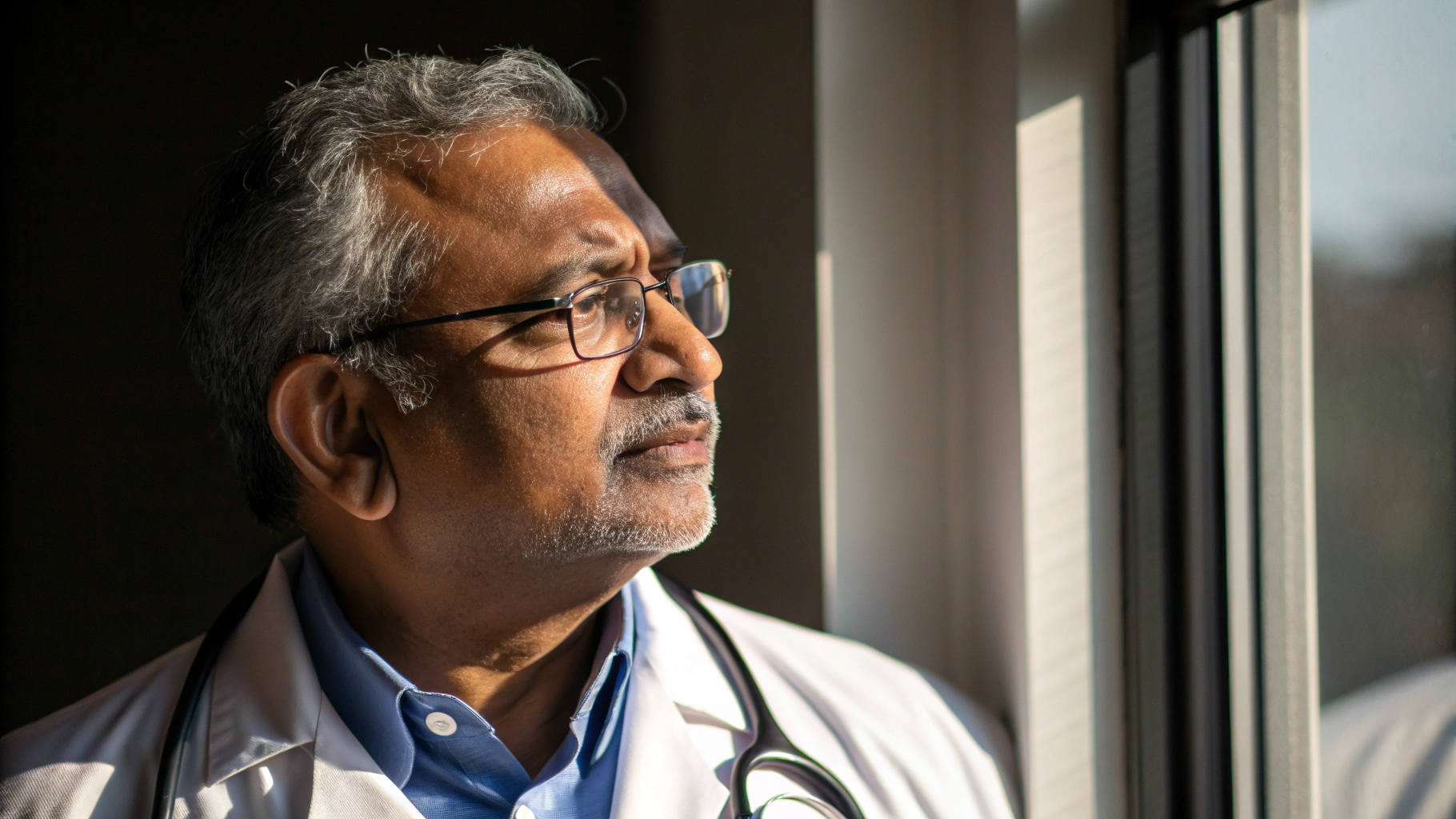 Interventional cardiologist performing complex CTO procedure in cath lab